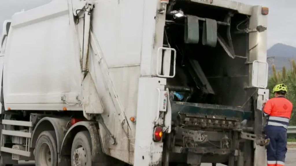 Imagen de archivo de un camión de basura