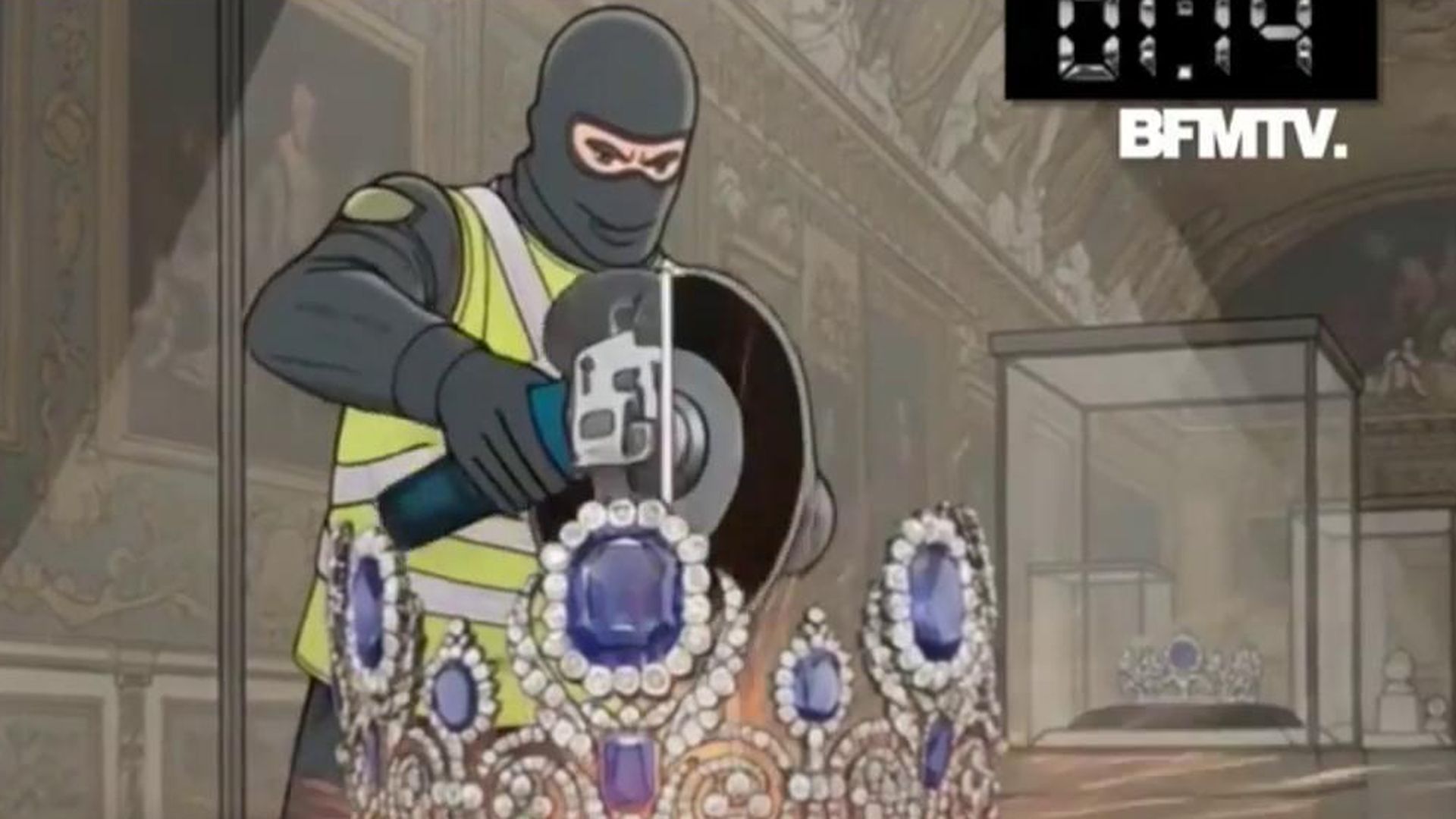 La reconstrucción del robo del Louvre con IA: desde su entrada al millonario botín