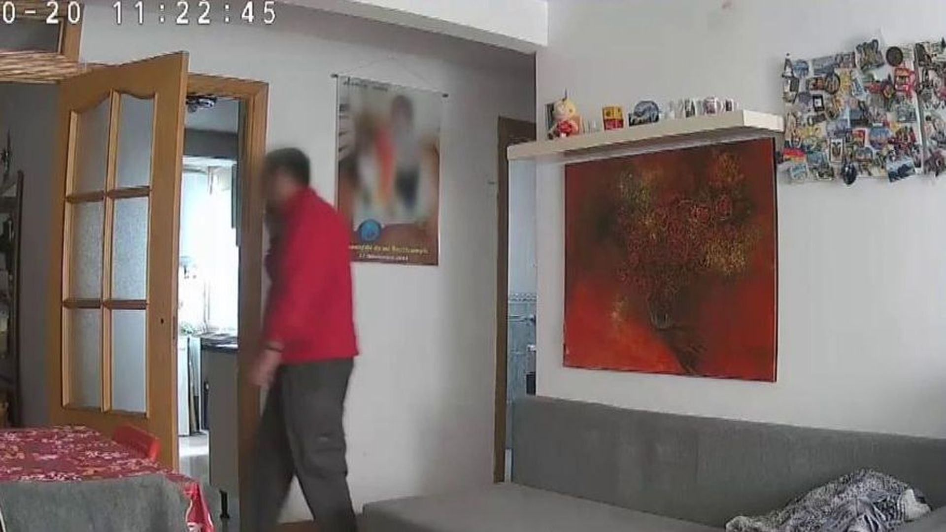 Las cámaras grabaron al asesino de Villaverde