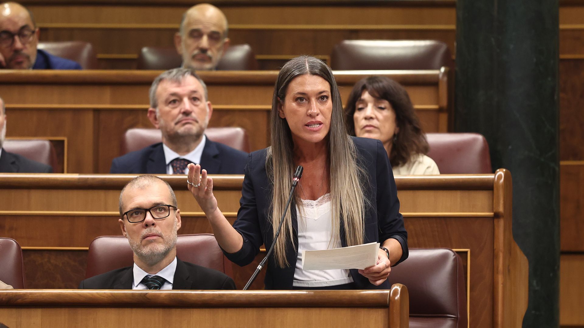 Miriam Nogueras, portavoz de Junts en el Congreso