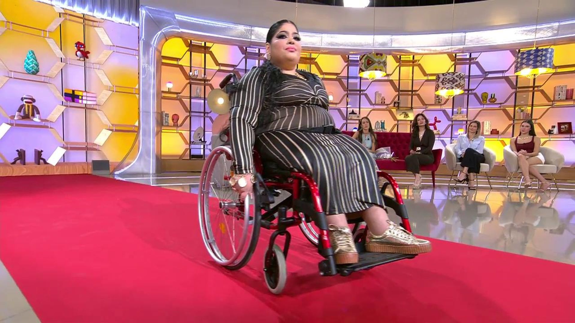 Sara desfila para 'El diario de Jorge'