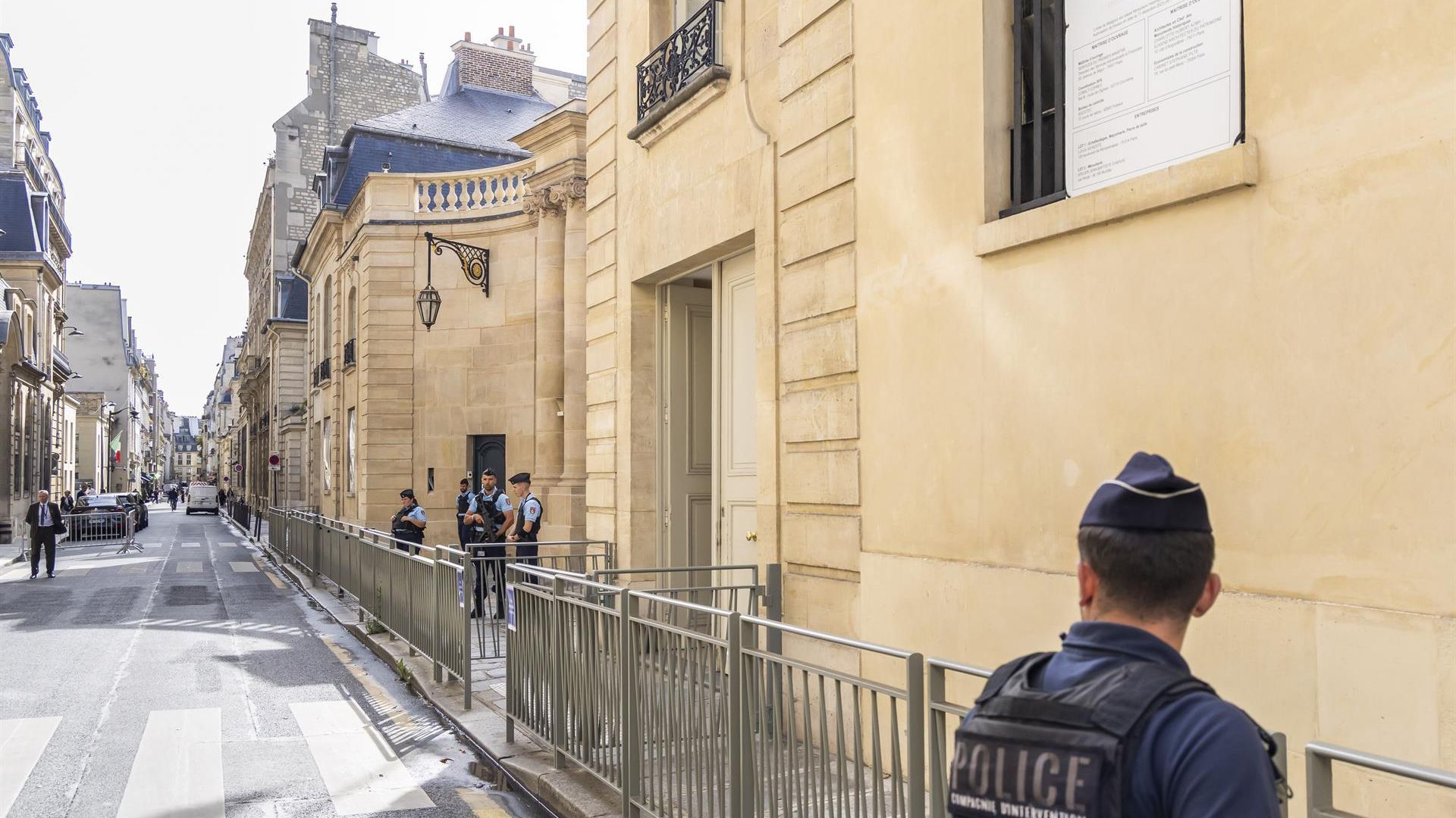 Un policía de Francia en la capital, París (archivo)