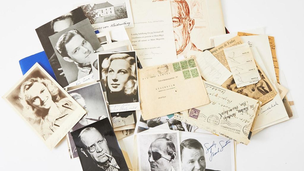 Una colección de autógrafos