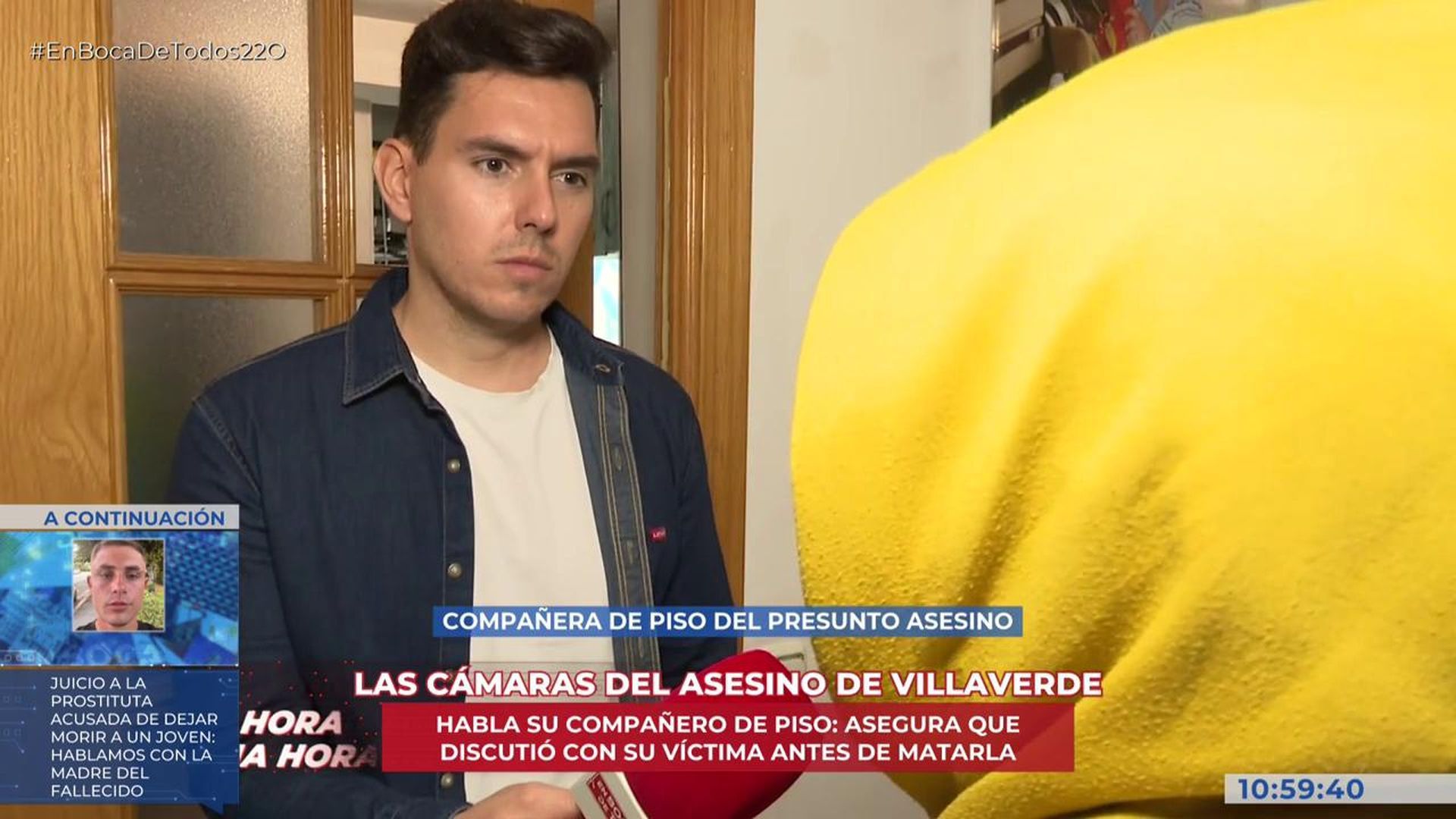 Una compañera de piso del asesino