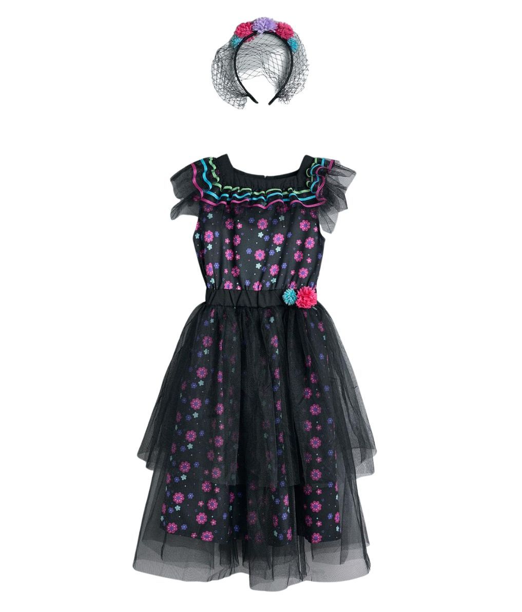 Vestido de calavera mexicana