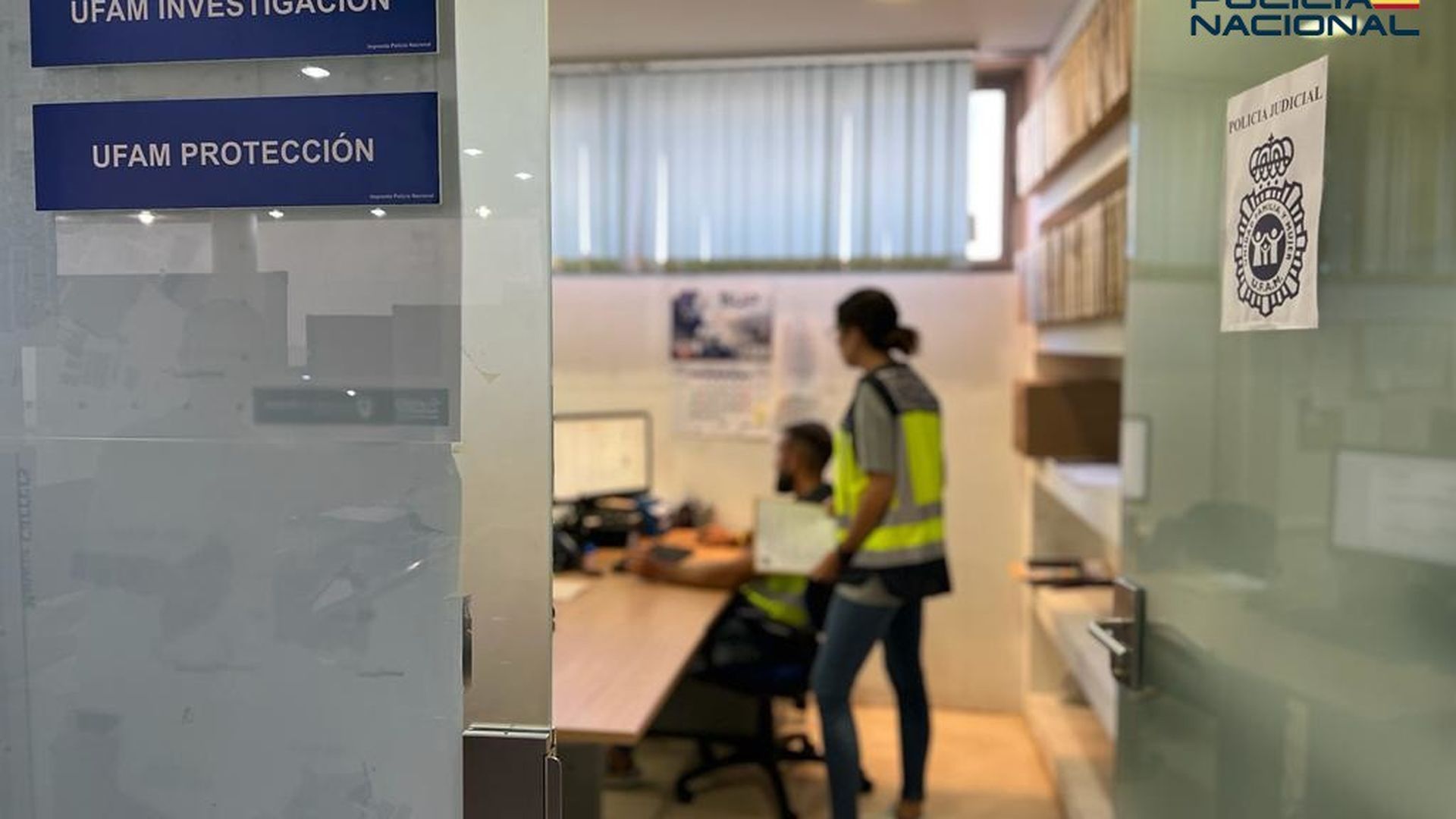 Agentes de la UFAM de la Policía Nacional.