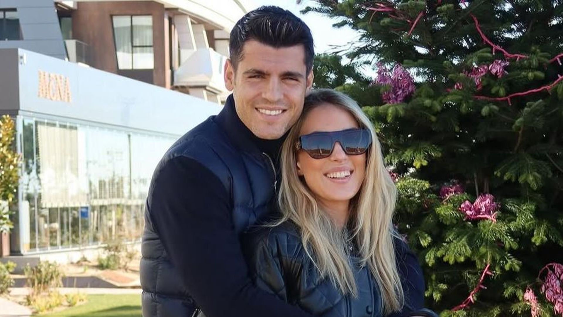 Álvaro Morata y Alice Campello.