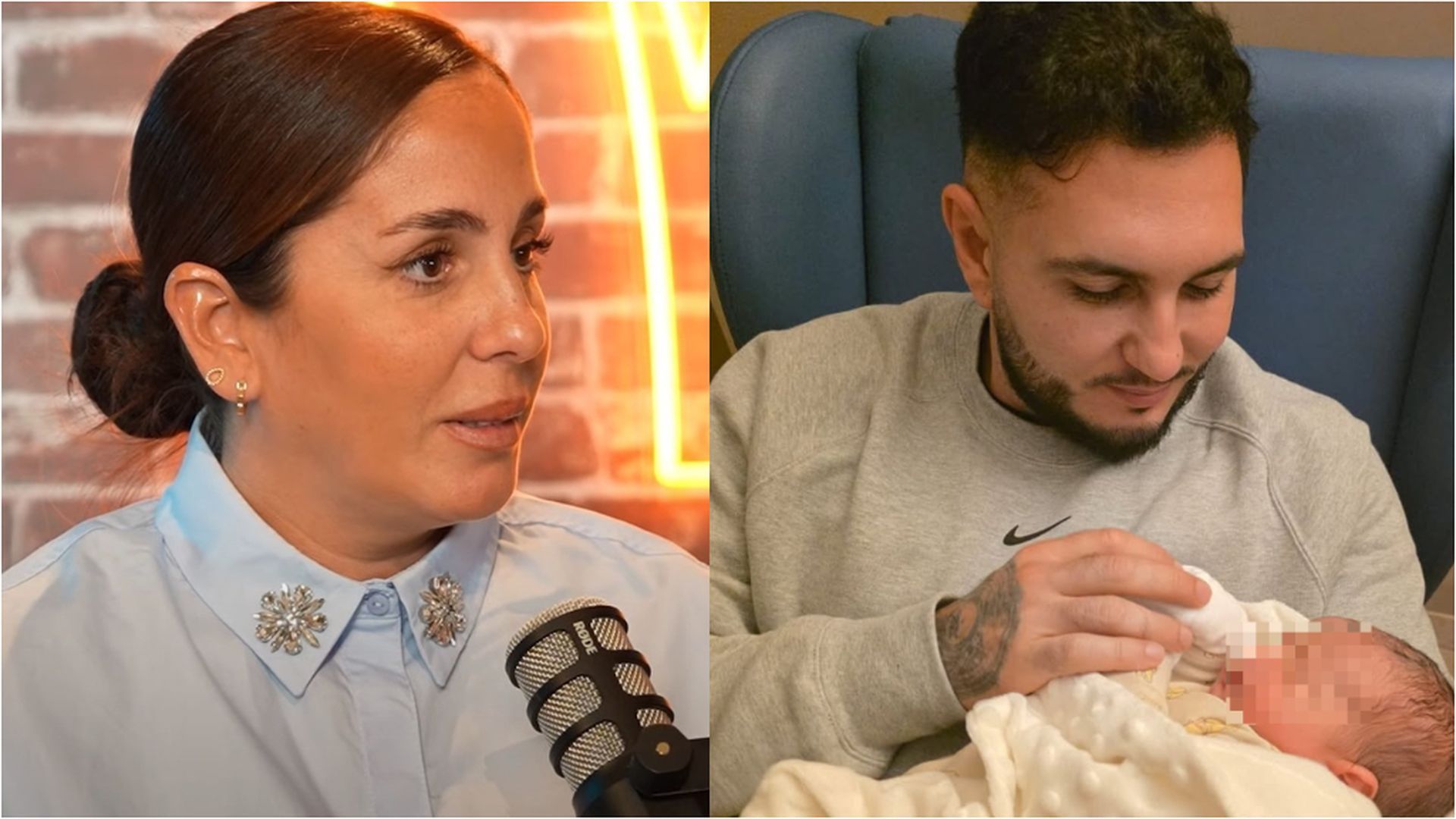 Anabel Pantoja y Omar Montes con su hijo Anabel Pantoja y Omar Montes con su hijo