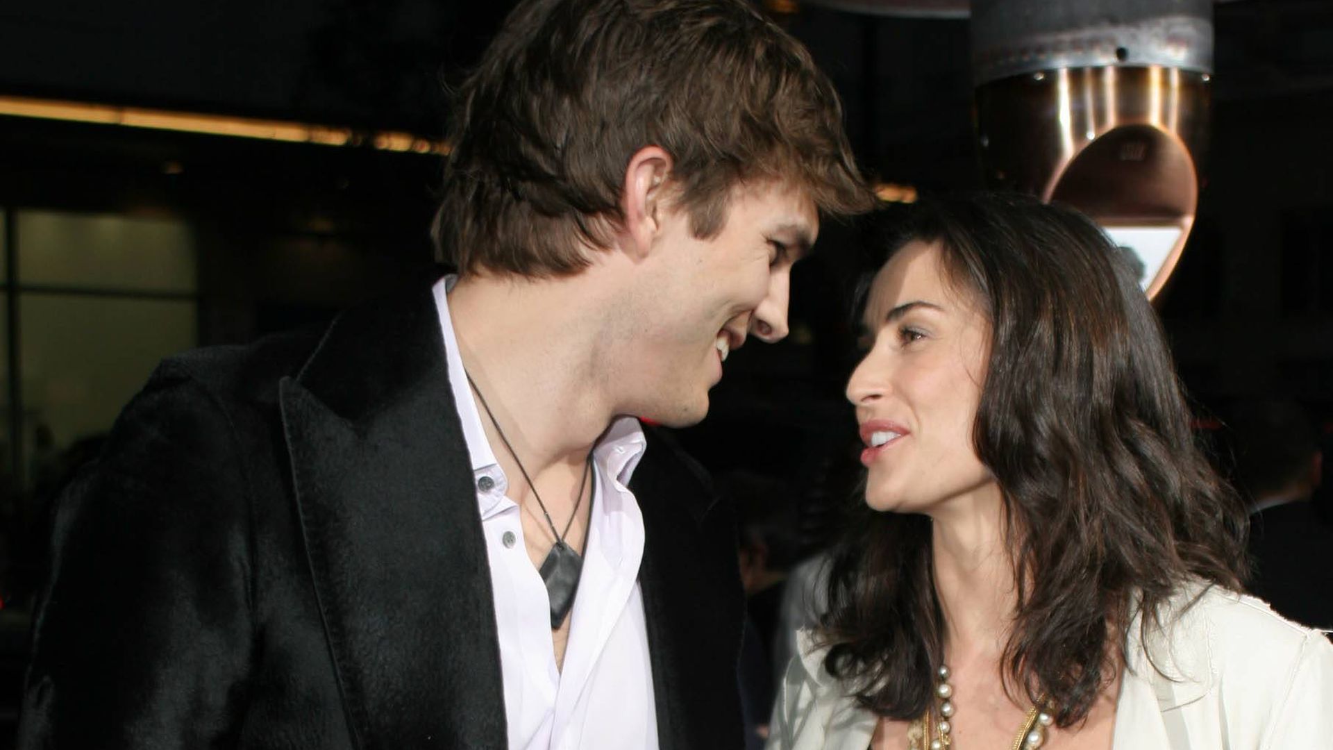 Ashton Kutcher y Demi Moore