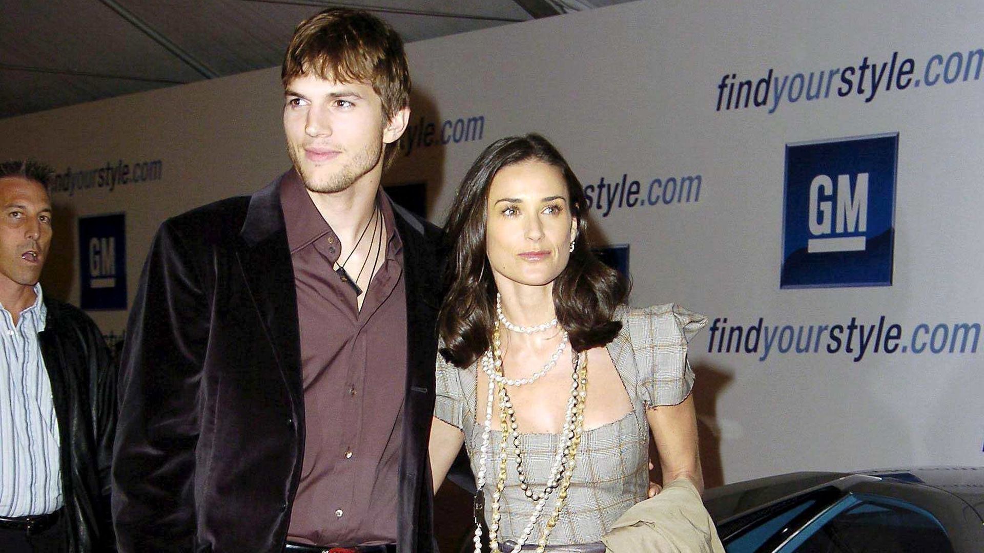 Ashton Kutcher y Demi Moore