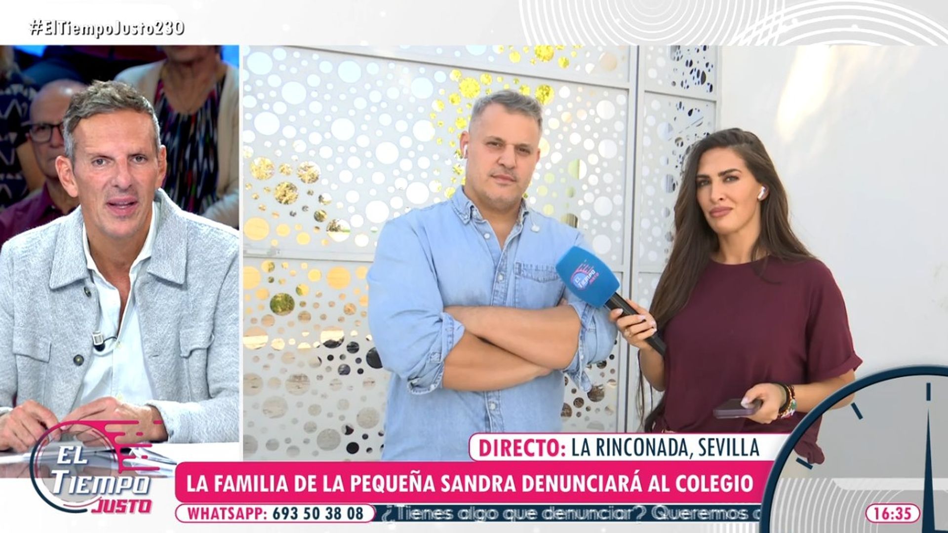 El tío de Sandra Peña reacciona al comunicado del colegio y revela una reunión de la familia con la tutora antes de la tragedia: "Llega tarde y mal"
