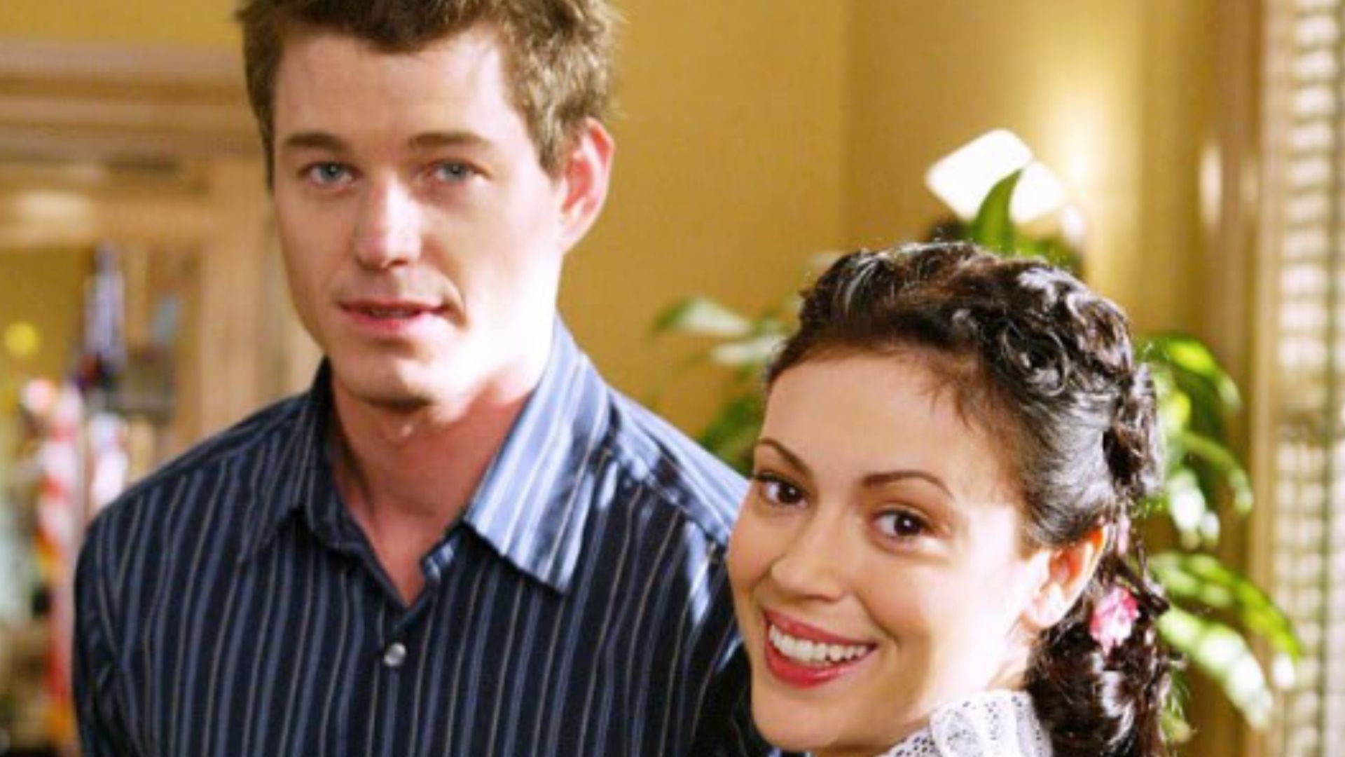Eric Dane y Alyssa Milano