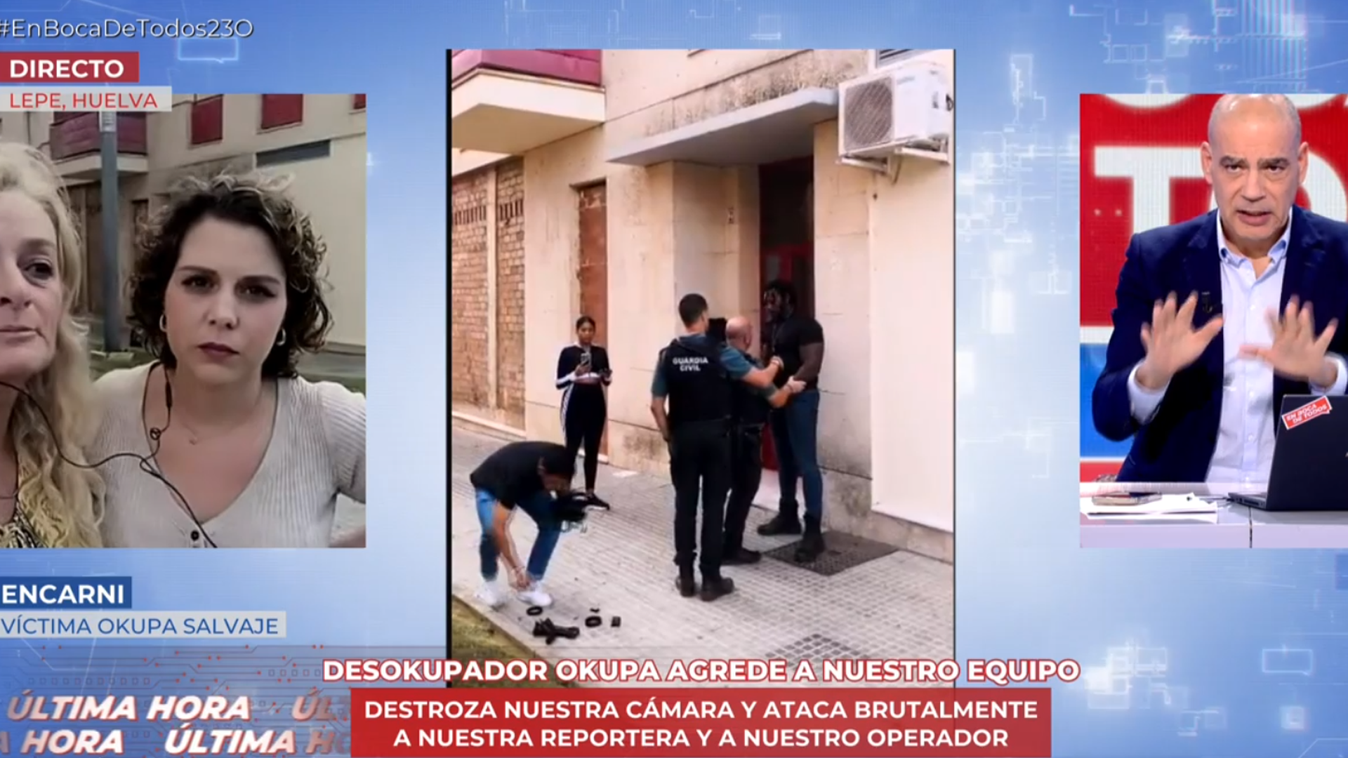 Hablamos con Tatiana Márquez, reportera agredida