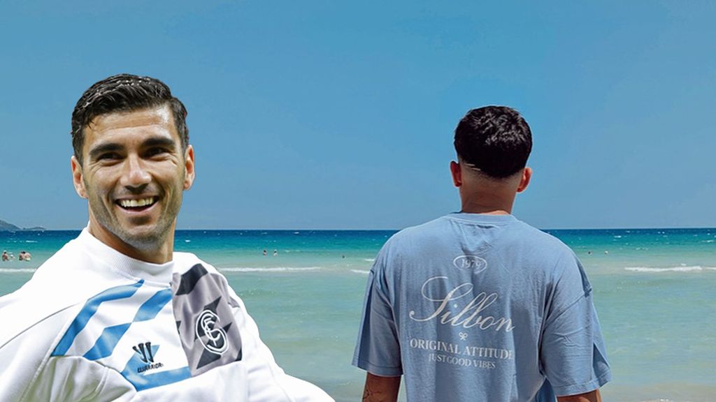 José Antonio Reyes y su hijo