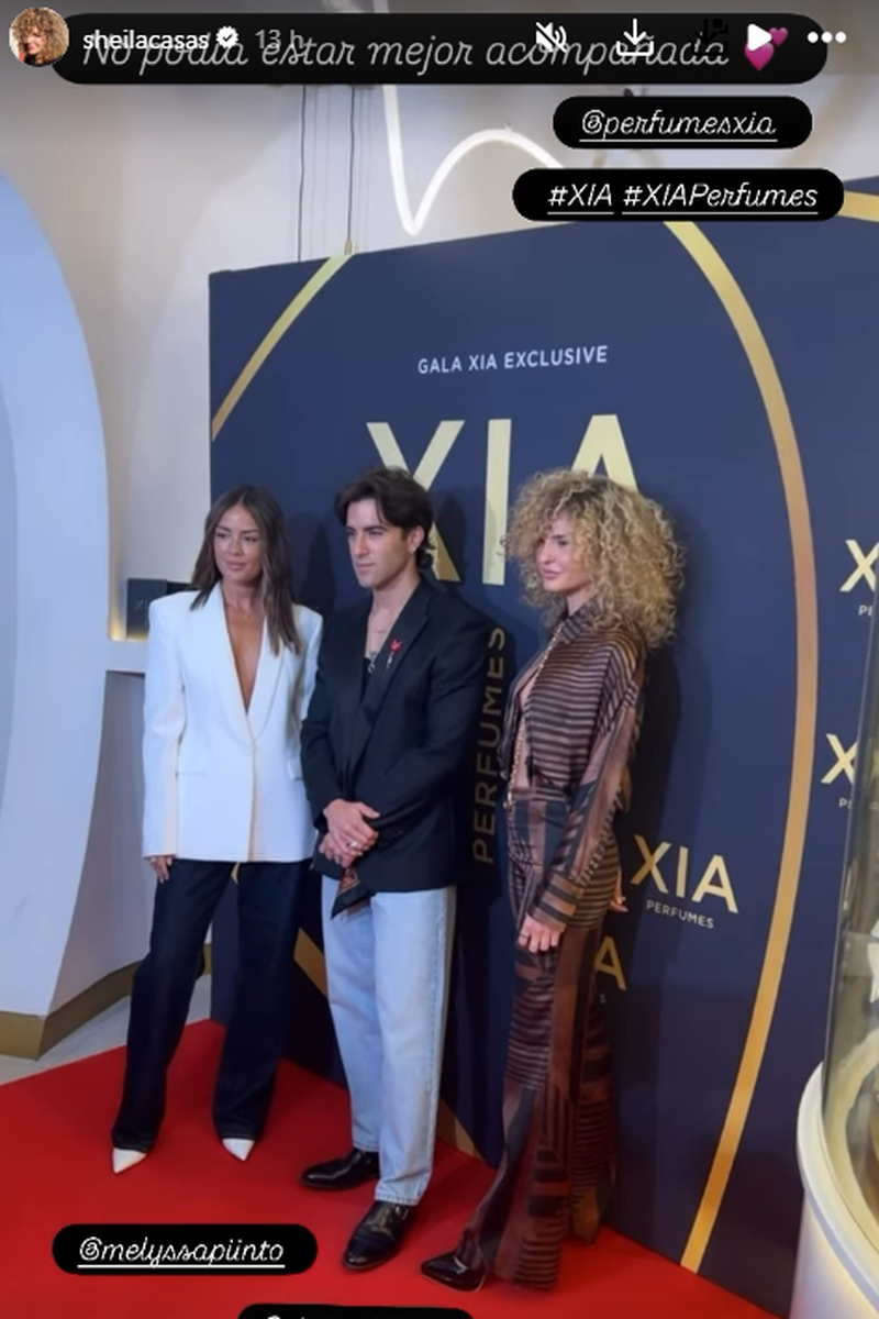 La foto del primer evento en el que han coincidido Sheila Casas y Melyssa Pinto