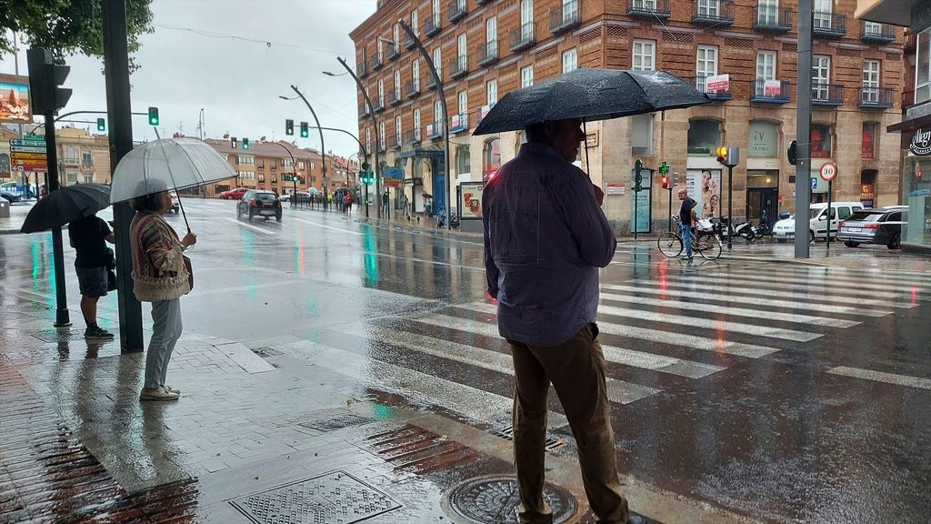 Las lluvias persisten en Galicia, Cantabria y norte de Extremadura a la espera de la entrada de un nuevo frente