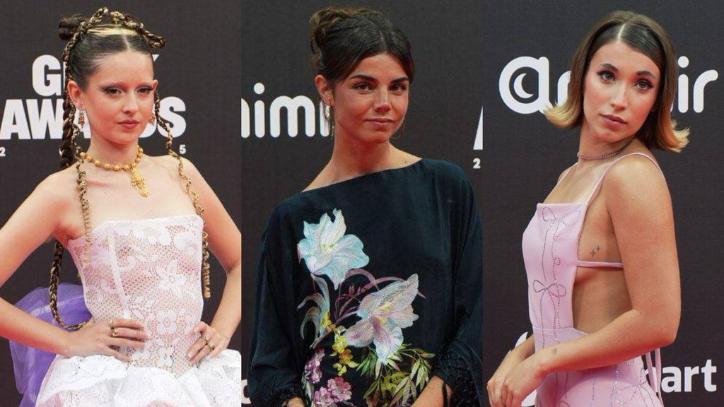 Magdalenita, Mafalda Cardenal y Rebeca Stones, en un montaje de fotos