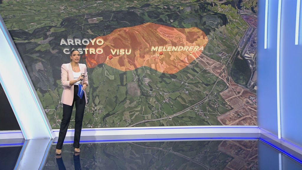 Cómo es el Monte Areo, amenazado por el incendio de Gijón