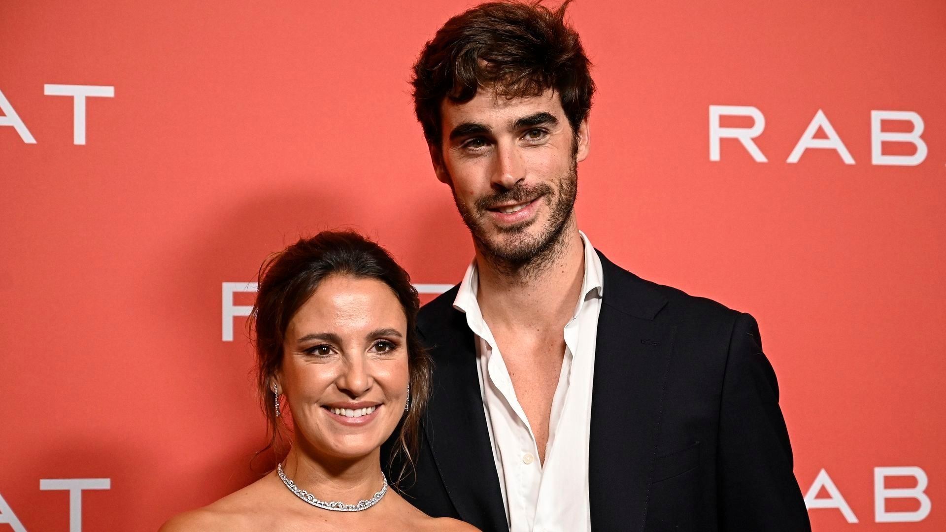 Marta Pombo y Luis Zamalloa en la alfombra roja de Rabat Marta Pombo y Luis Zamalloa en la alfombra roja de Rabat