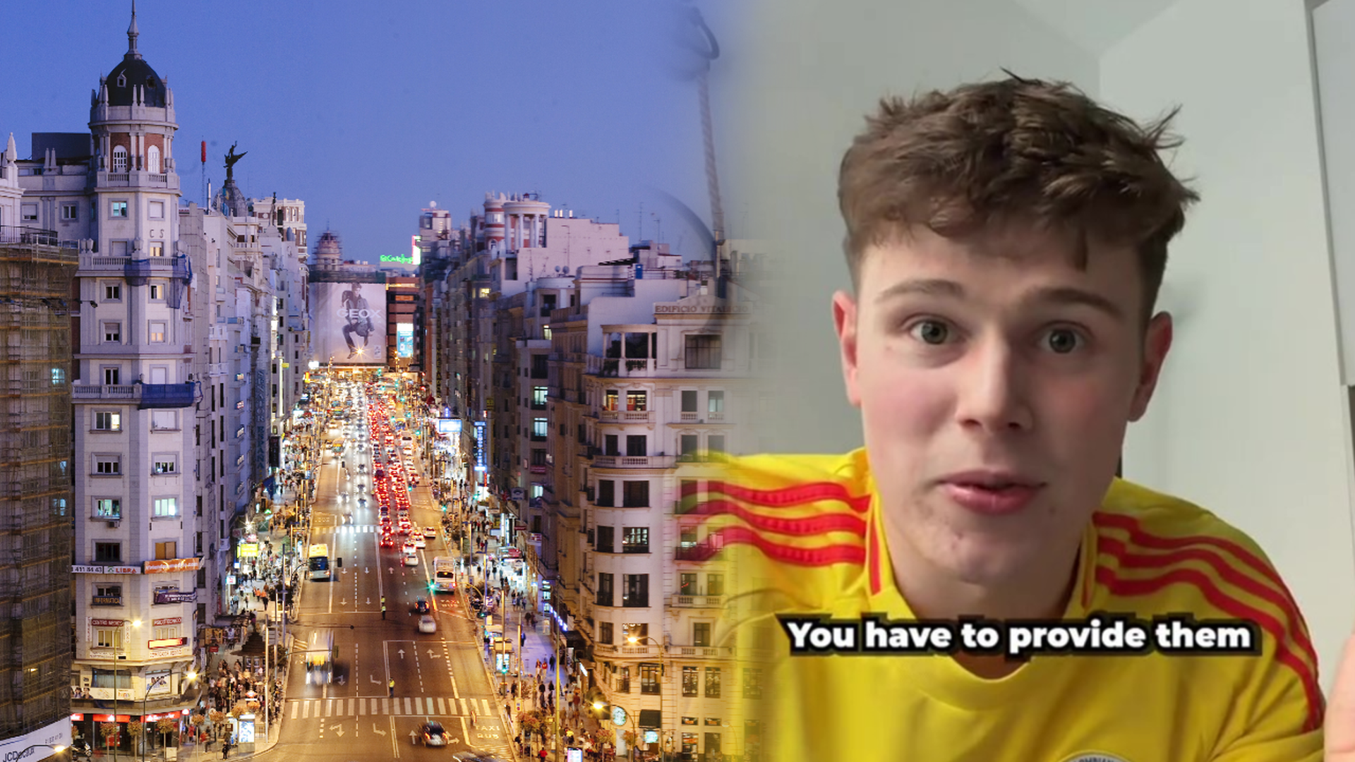 Un joven escocés critica la “desagradable” experiencia de buscar piso en Madrid: “Tienen requisitos ridículos”