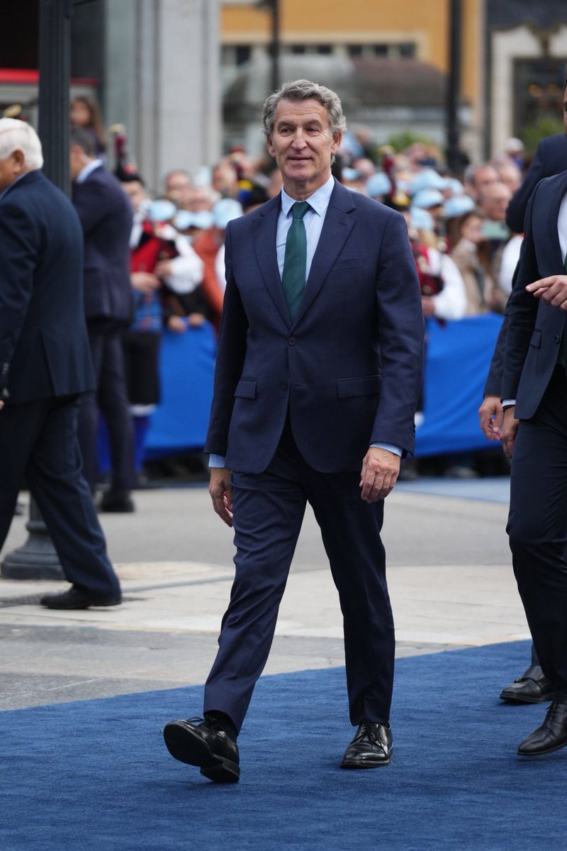 Alberto Núñez Feijóo, en los Premios Princesa de Asturias 2025