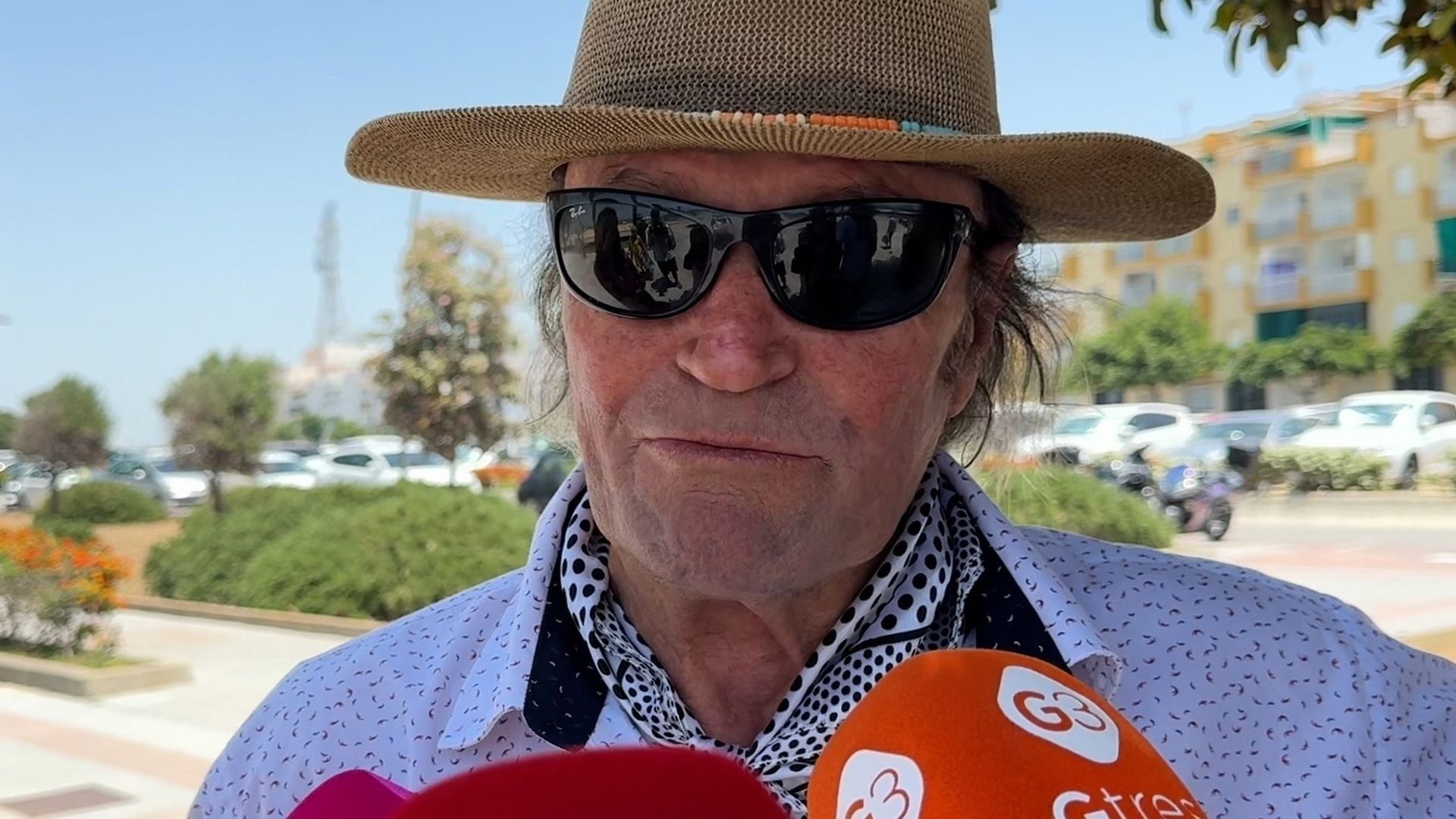 Amador Mohedano atiende a los medios de comunicación en una foto de archivo