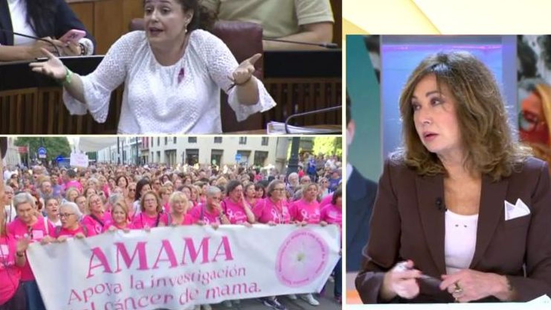 Ana Rosa, ante la presunta modificación de pruebas médicas: "Como enferma de cáncer, que no usen a las mujeres como arma política"