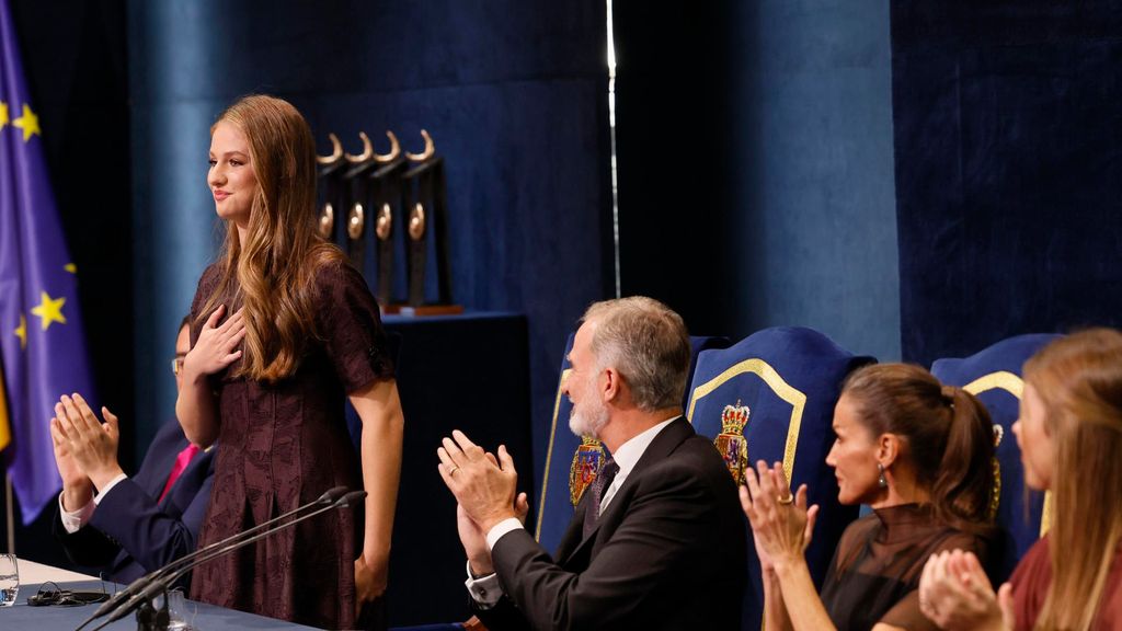 El discurso de  Leonor que ha hecho reír y pensar en los Princesa de Asturias