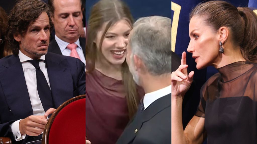 Feliciano López, el rey Felipe VI, la infanta Sofía y la reina Letizia