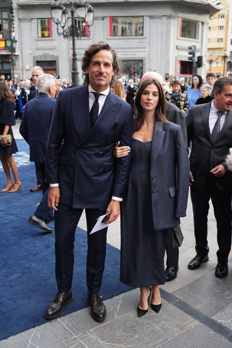 Feliciano López y Sandra Gago, en los Premios Princesa de Asturias 2025