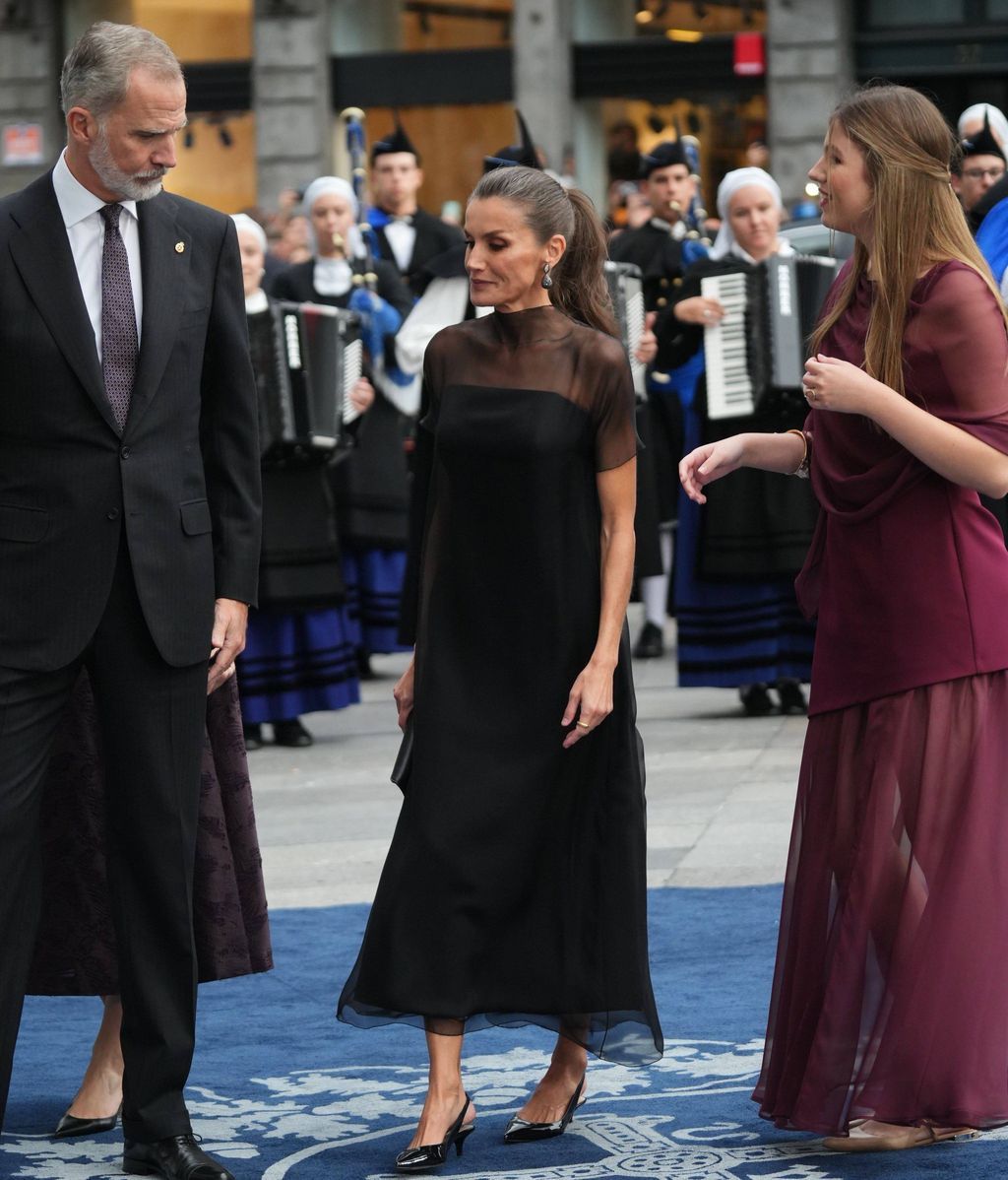 Felipe VI, la reina Letizia y la infanta Sofía