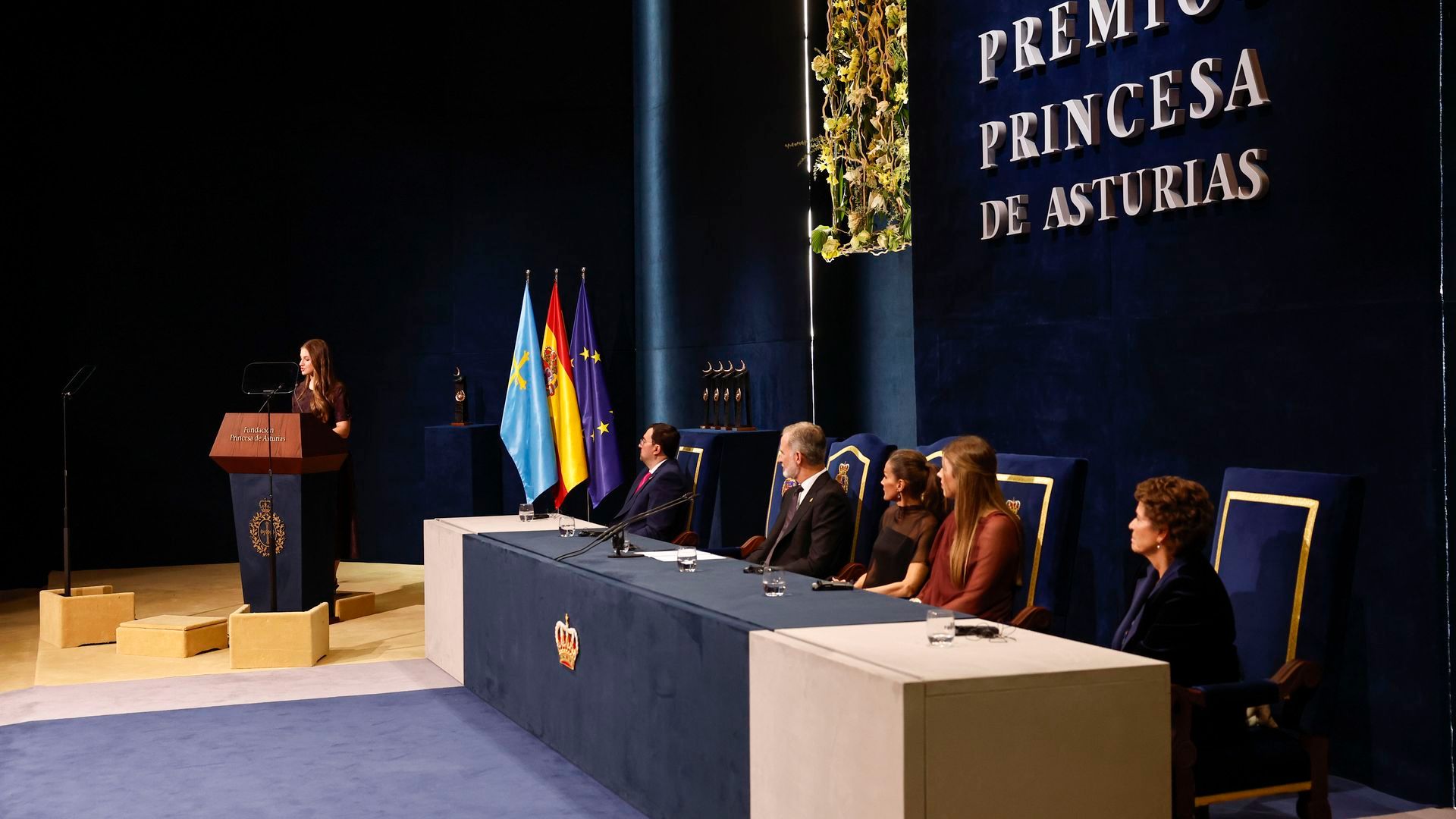 La familia real en los Premios Princesa de Asturias