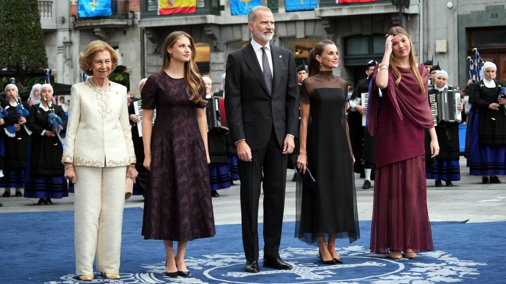 La familia real en los Premios Princesa de Asturias 2025