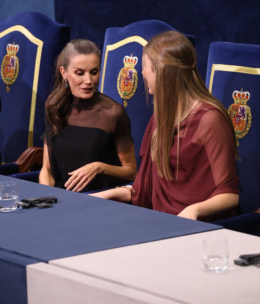 Letizia y la infanta Sofía