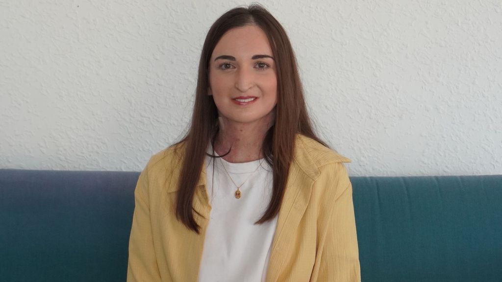 Patricia, adulta afectada Piel de Mariposa