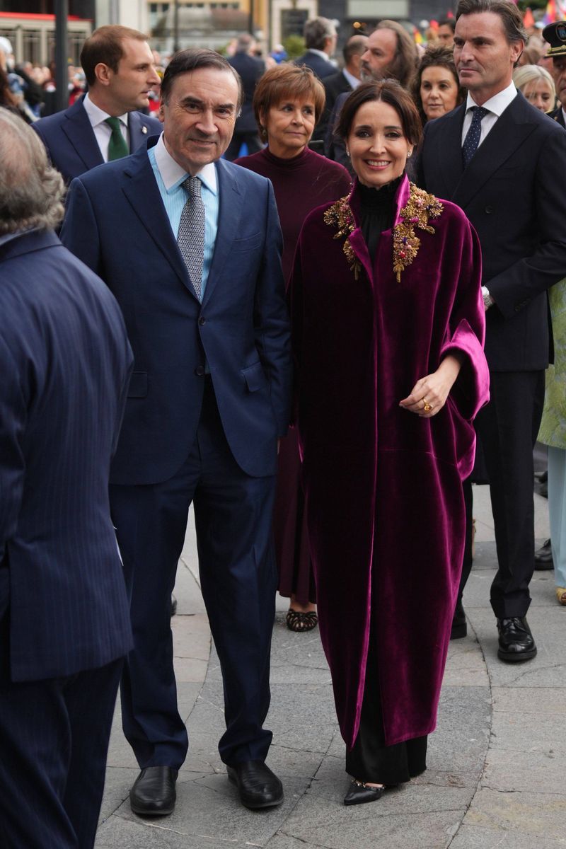 Pedro J. Ramírez y Cruz Sánchez de Lara, en los Premios Princesa de Asturias 2025