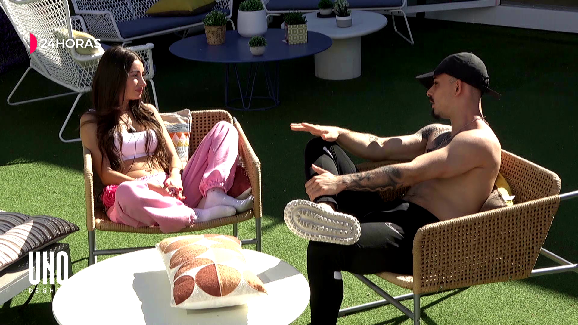 Ruth sufre una pequeña crisis por sentirse "cohibida" en 'Uno de GH20' y Asier le aconseja: "Sé tú misma, saca tu lado real"