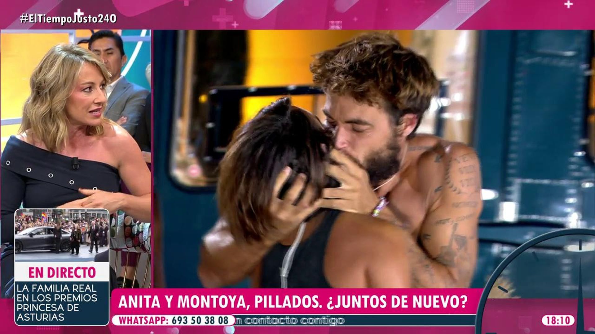 Sandra Aladro desvela información sobre Anita y Montoya