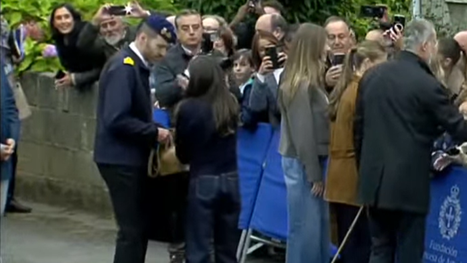 El gesto de la reina Letizia con su bolso