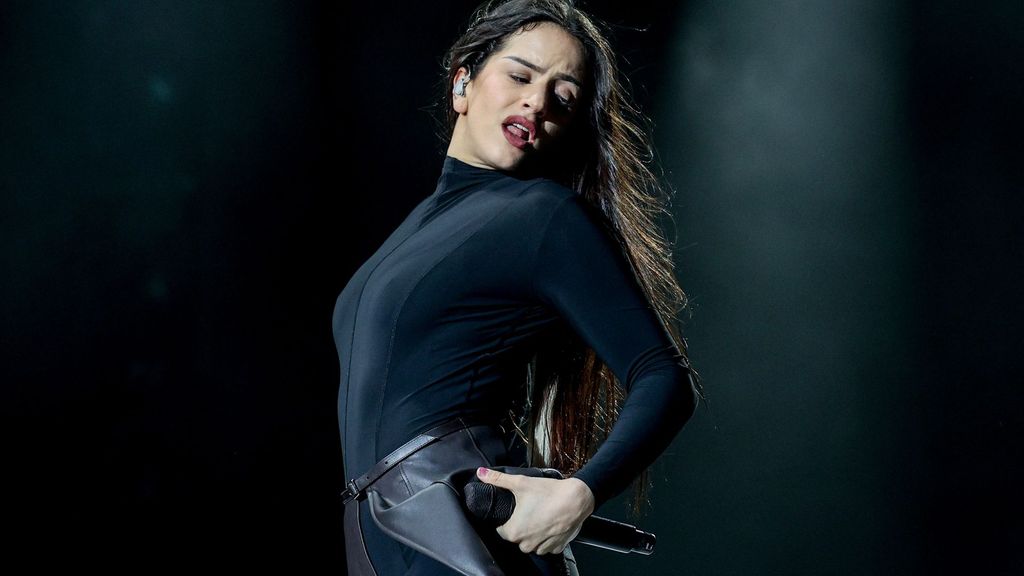 La cantante Rosalía actuando en el Primavera Sound en 2023