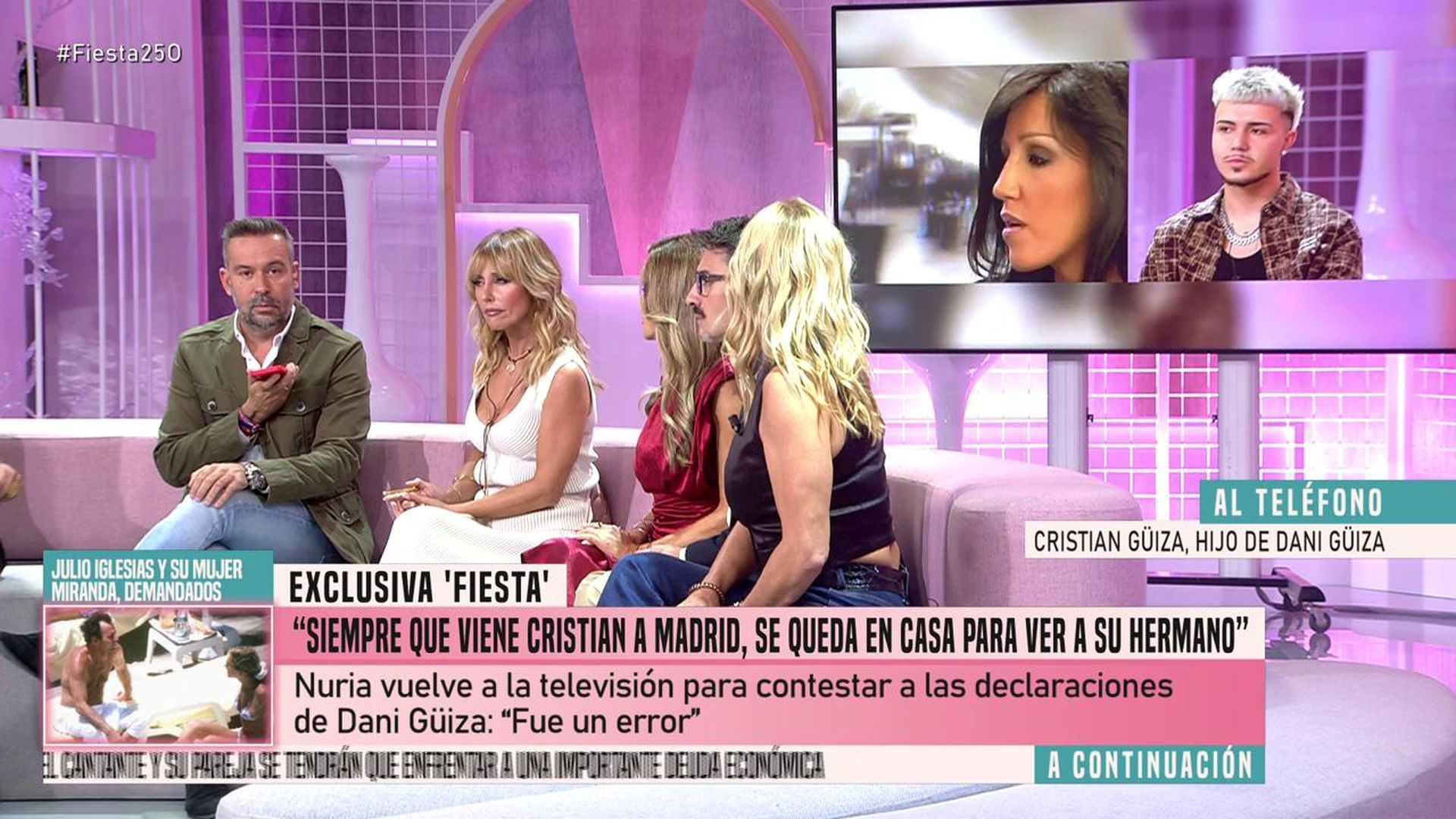 La llamada de Cristian, el hijo de Dani Güiza