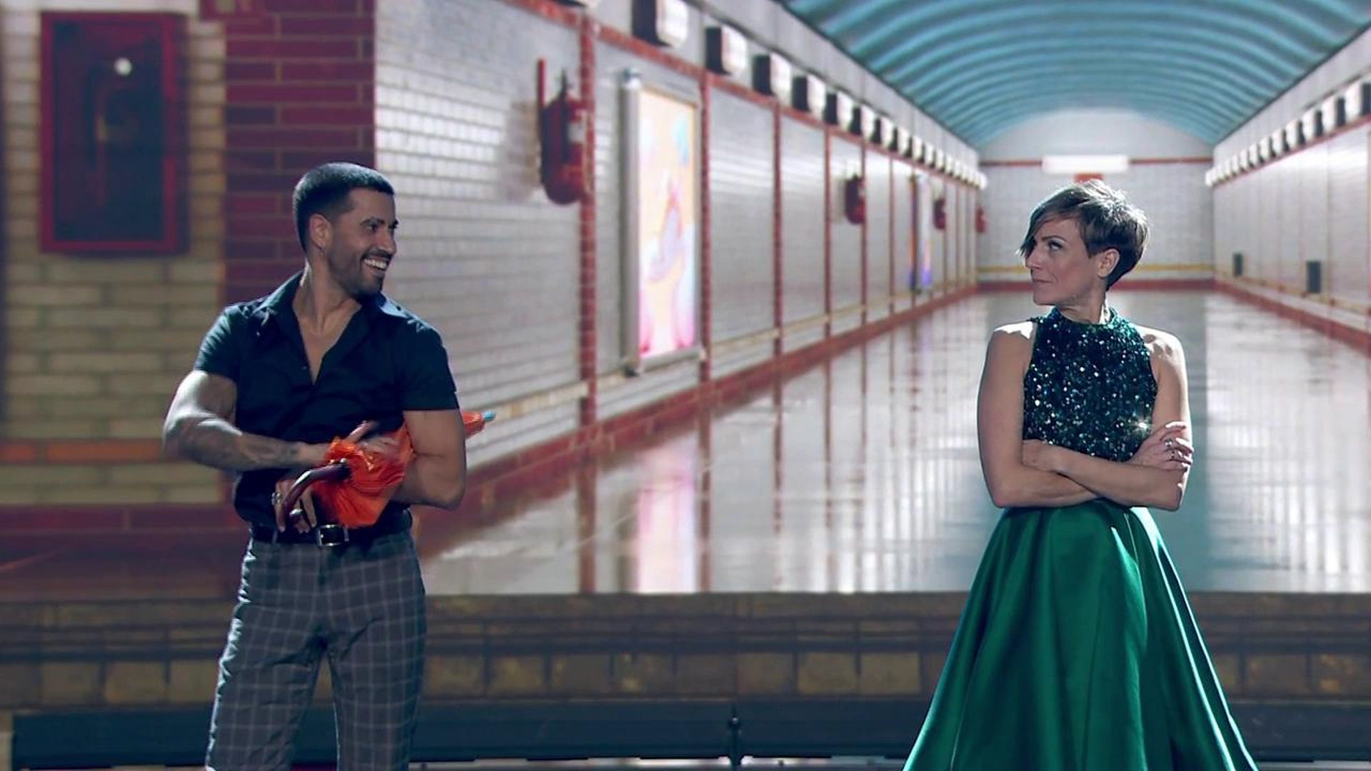 La actuación de Sara Escudero en la gala 7