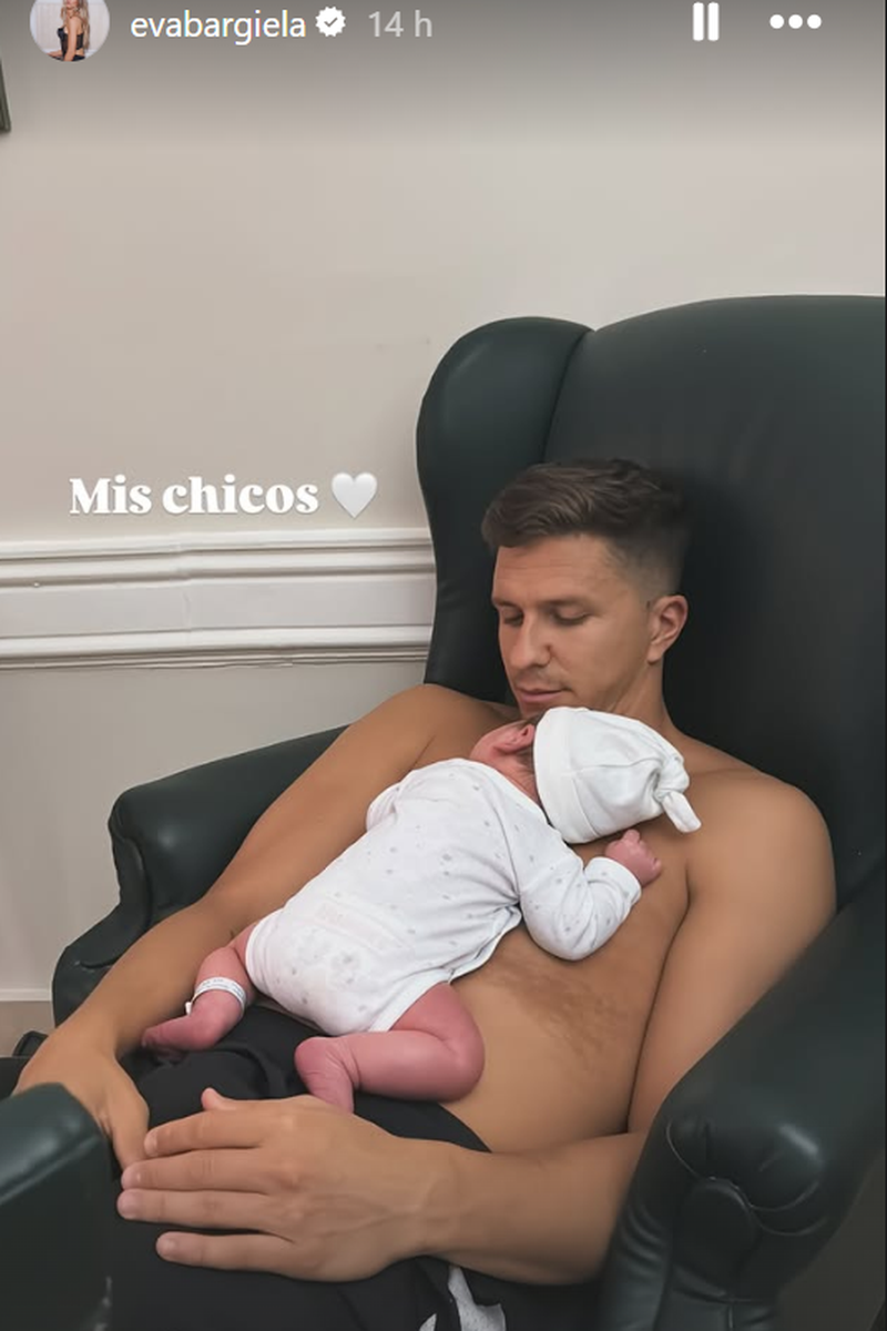 Eva Bargiela y Gianluca Simeone ya son padres de su primer hijo