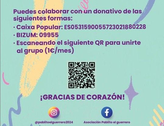 Formas para donar dinero