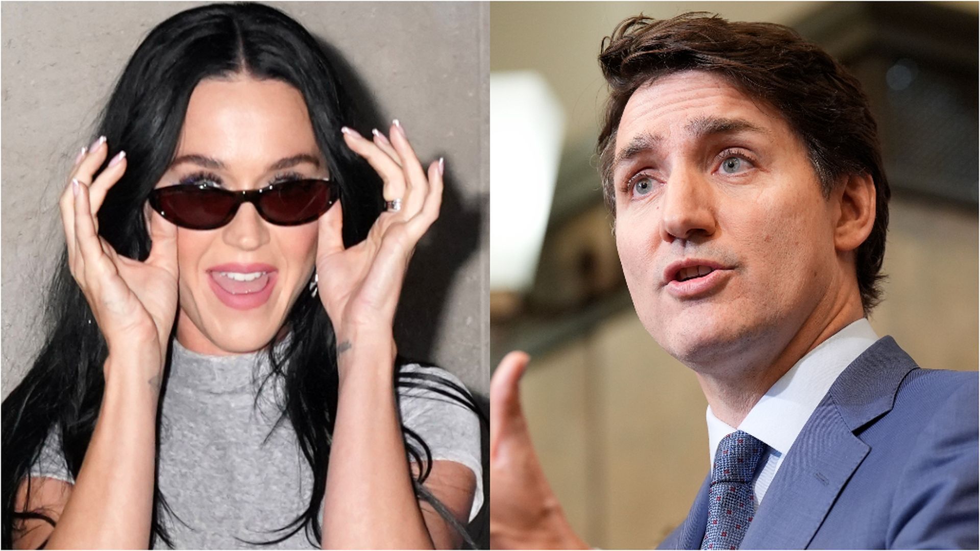 Katy Perry y Justin Trudeau Katy Perry y Justin Trudeau