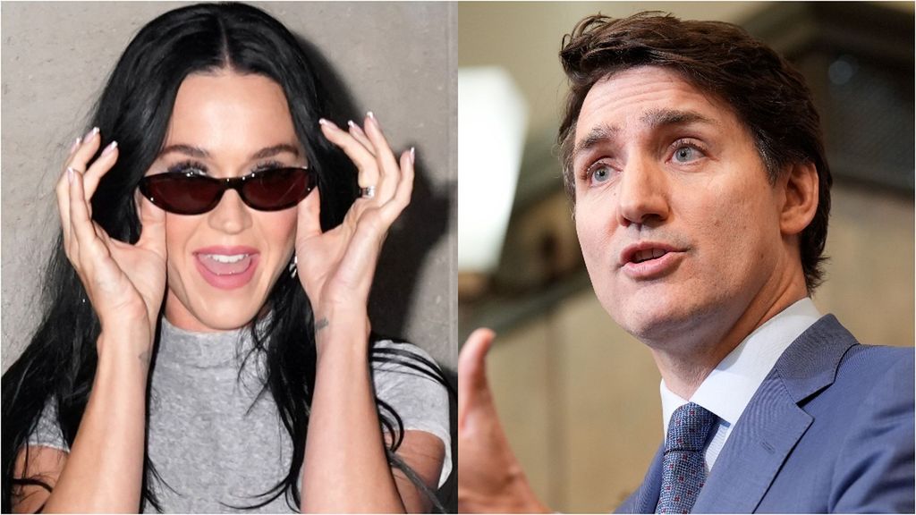Katy Perry y Justin Trudeau