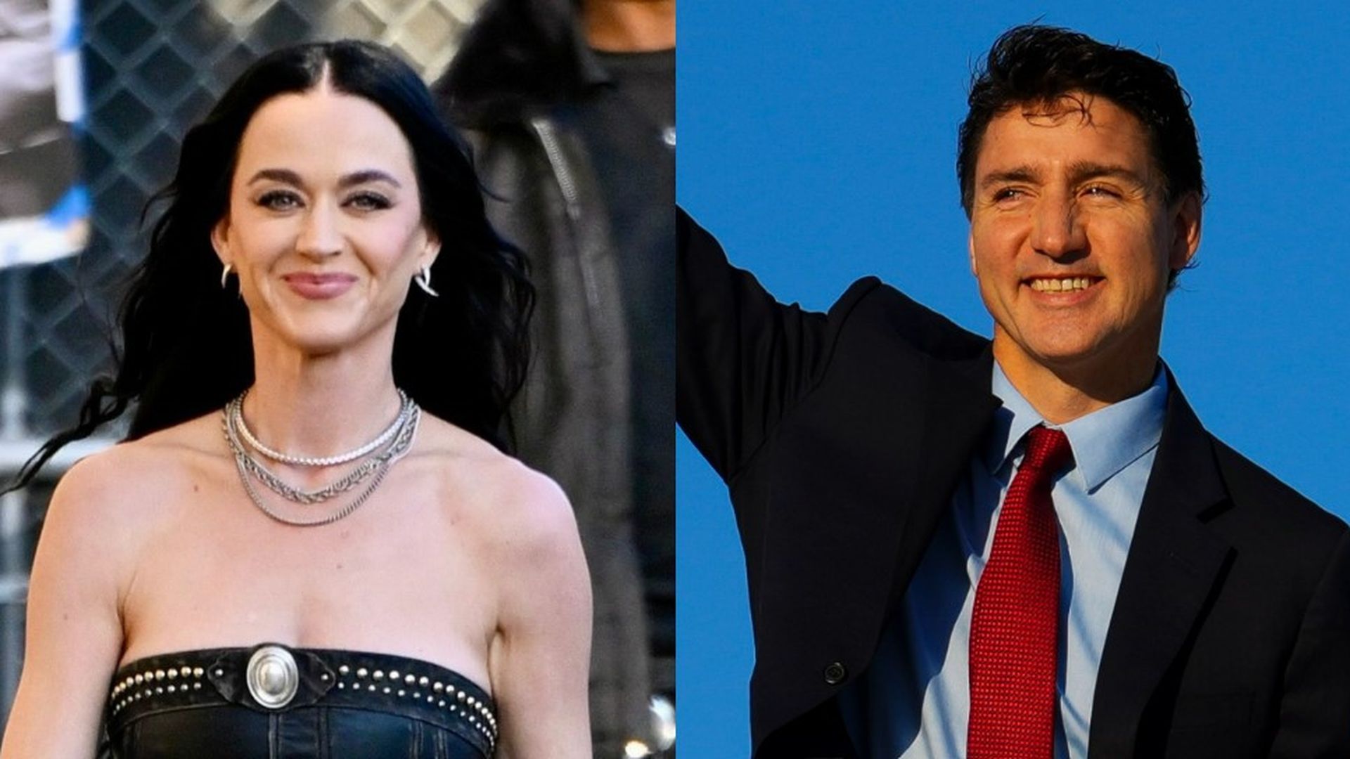 Katy Perry y Justin Trudeau