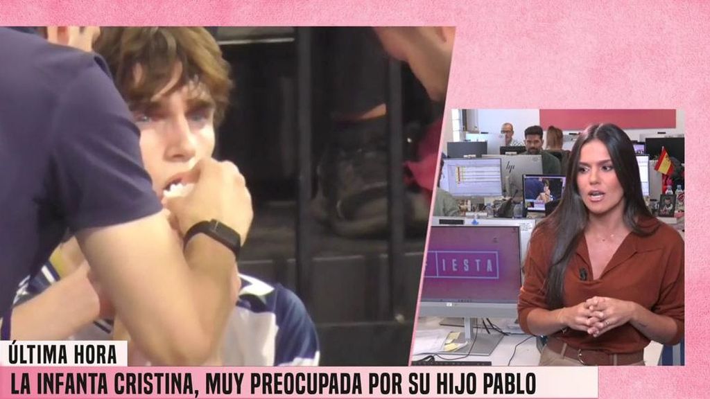 Pablo Urdangarin recibe un duro golpe en el labio durante un partido ante la preocupada mirada de su madre y su chica Fiesta 2025 Top Vídeos 878