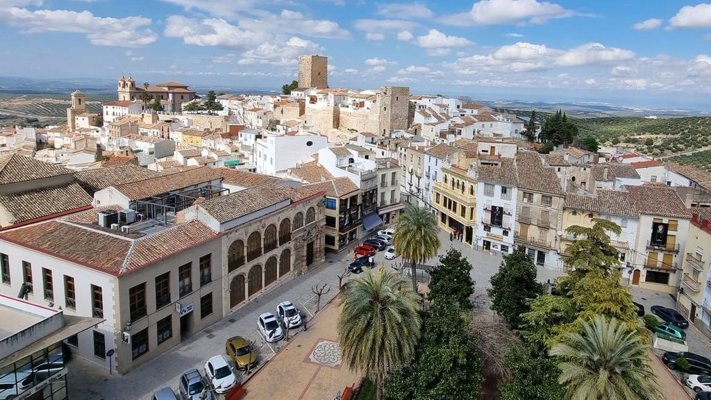 Vista panorámica del pueblo de Martos, Jaén