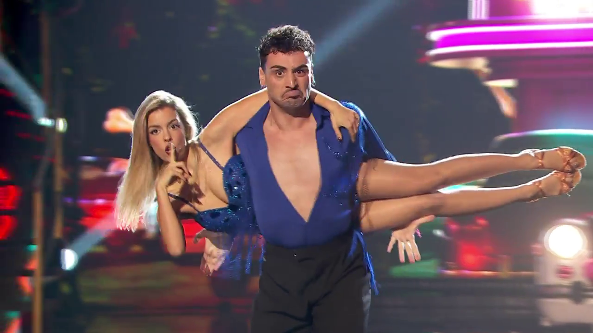 La actuación de Nerea Rodríguez en la séptima gala